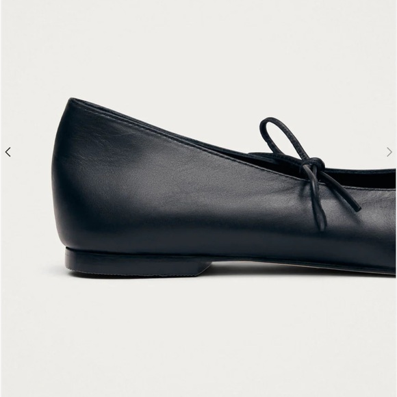 ALOHAS Black Leather Flats - Picture 5 of 7